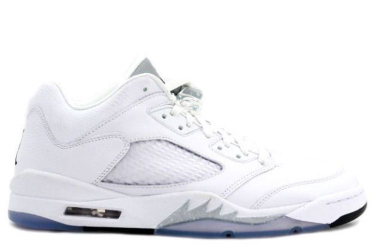 Air Jordan 5 Retro Low Metallic White (Women's)