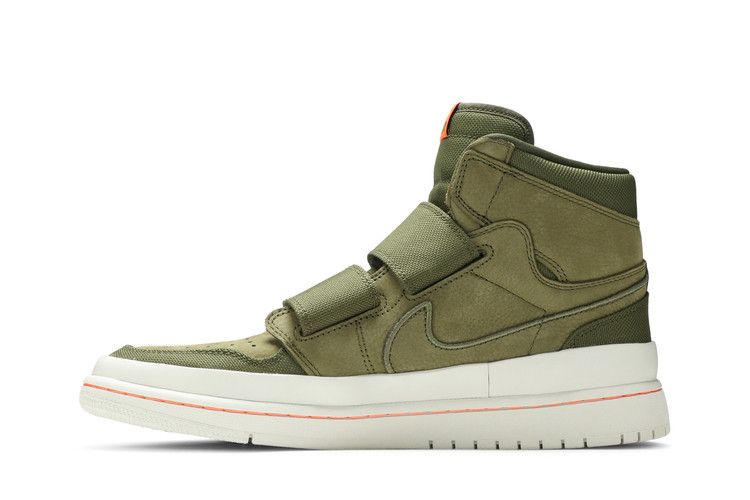 Air Jordan 1 Retro High Double Strap Olive Canvas