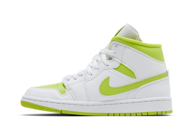 Air Jordan 1 Mid White Lime (Women's)