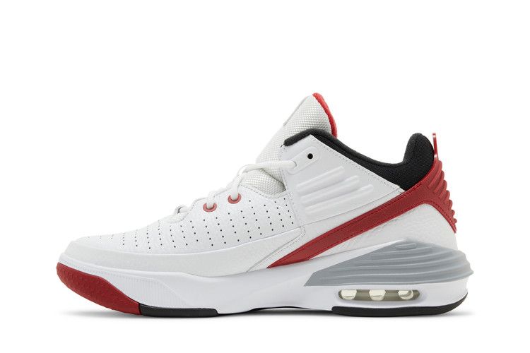 Air Jordan Max Aura 5 White Varsity Red