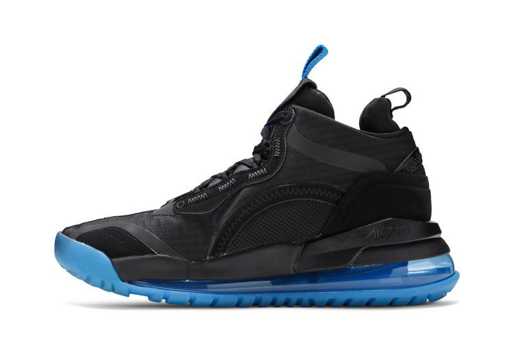 Air Jordan Aerospace 720 Black Blue Fury