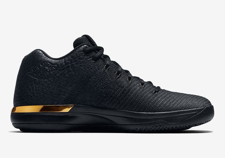 Air Jordan XXX1 Low Black Gold