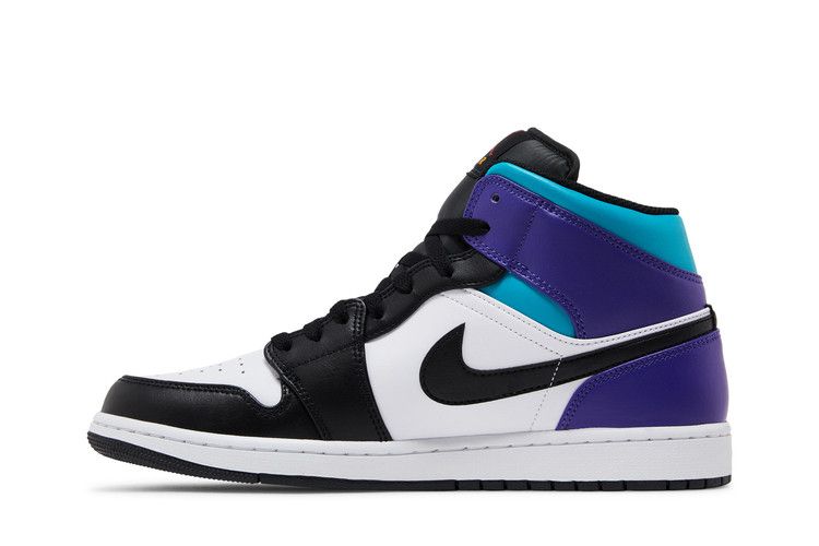 Air Jordan 1 Mid Court Purple Tropical Twist