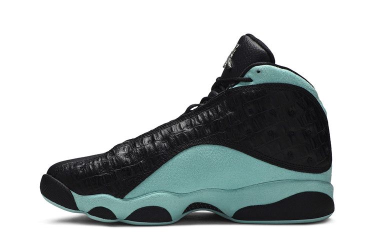 Air Jordan 13 Retro Black Island Green