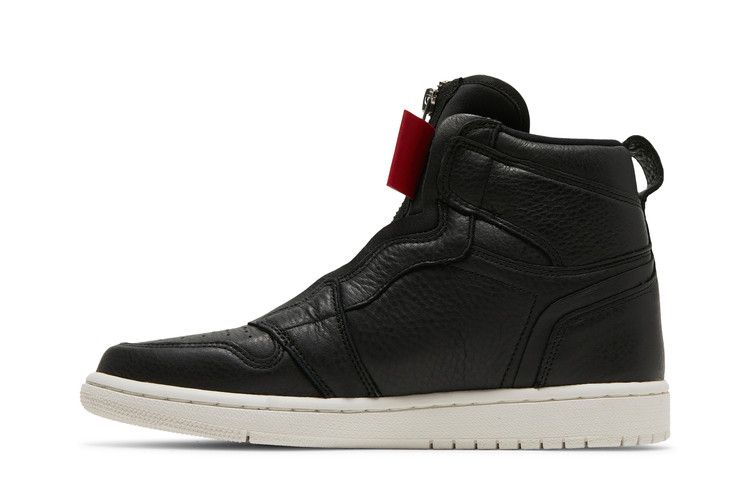 Air Jordan 1 Retro High Zip Black Gym Red Phantom (Women's)