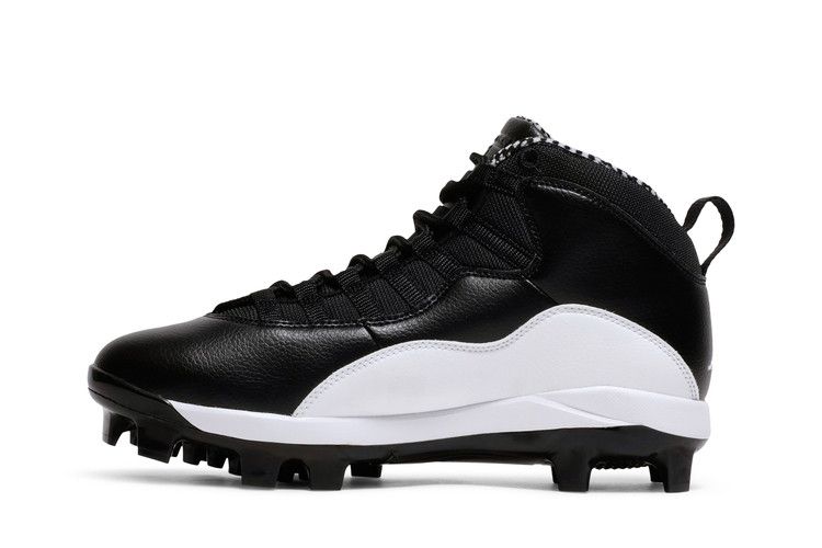 Air Jordan 10 Retro MCS Cleat Black White