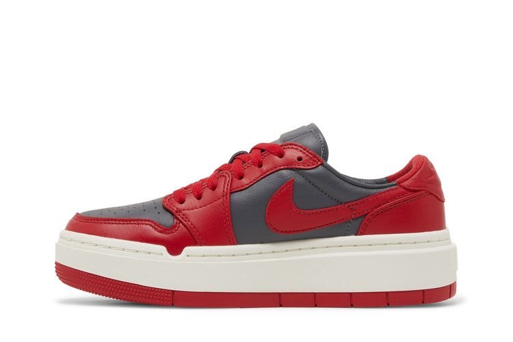 Air Jordan 1 Elevate Low Dark Grey Varsity Red (Women's)