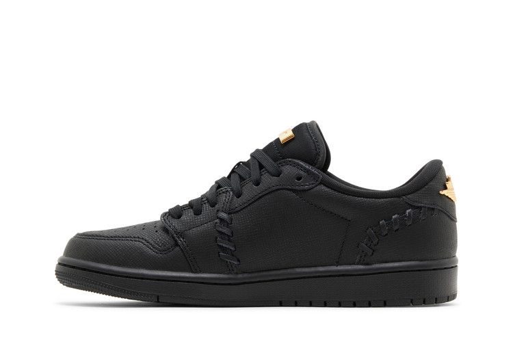 Air Jordan 1 Low Method of Make Black Metallic Gold (Women's)