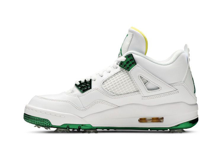 Air Jordan 4 Retro Golf Metallic Green