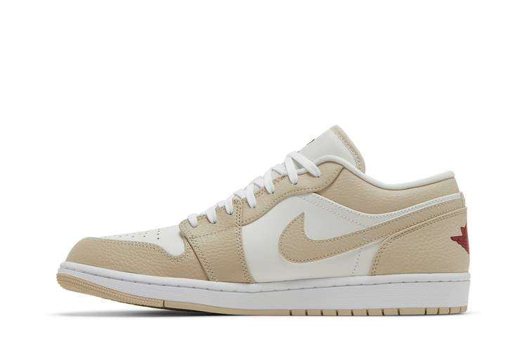 Air Jordan 1 Low SE Sail Rattan University Red