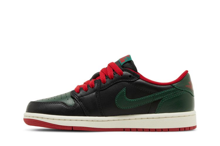 Air Jordan 1 Retro Low OG Gorge Green Varsity Red (Women's)