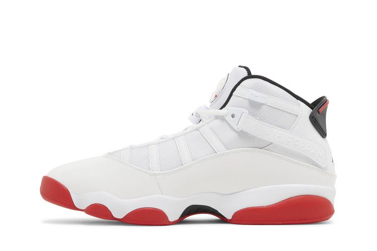 Air Jordan 6 Rings White University Red Black