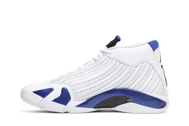 Air Jordan 14 Retro White Hyper Royal