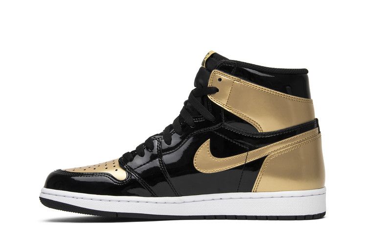 Air Jordan 1 Retro High NRG Patent Gold Toe