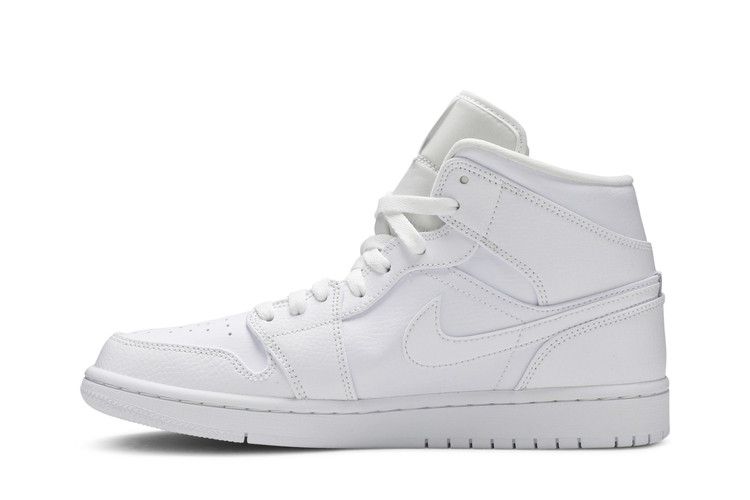 Air Jordan 1 Mid Triple White (2020)