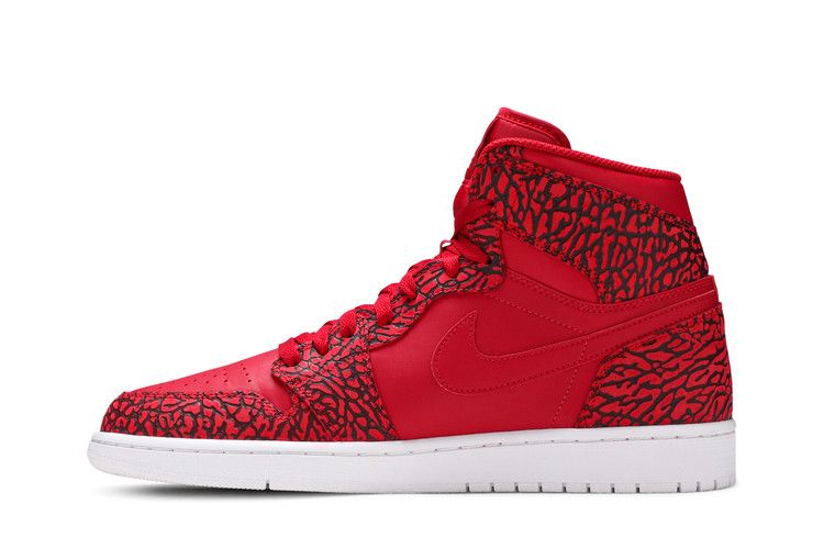 Air Jordan 1 Retro Red Elephant Print