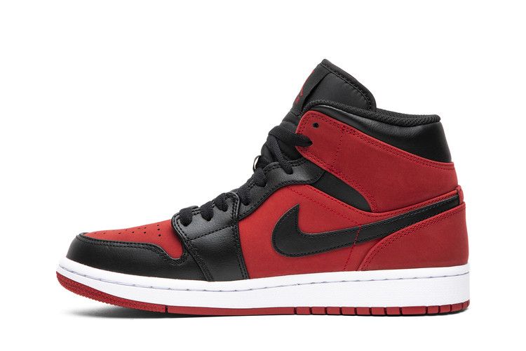 Air Jordan 1 Mid Gym Red Black
