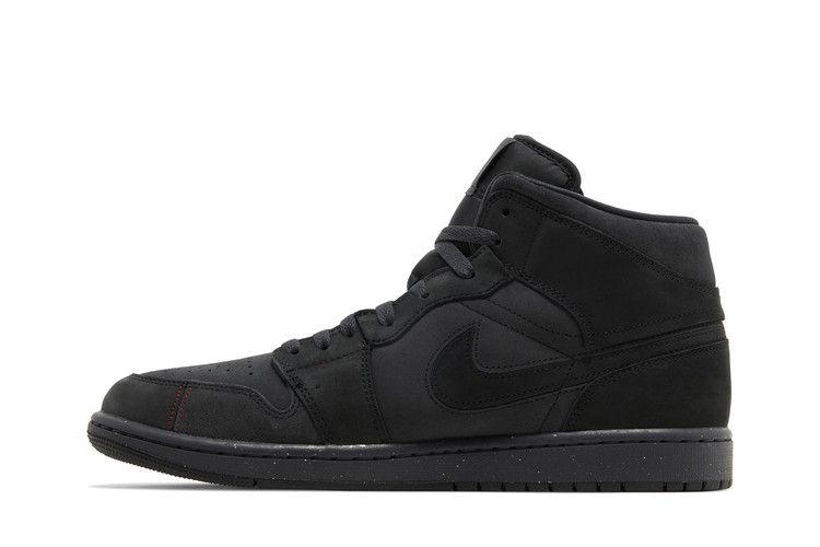 Air Jordan 1 Mid SE Craft Dark Smoke Red