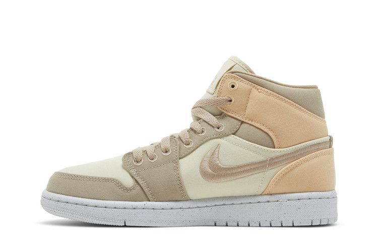 Air Jordan 1 Mid SE Canvas Khaki (Women's)