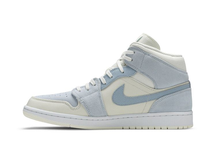 Air Jordan 1 Mid Mixed Textures Blue