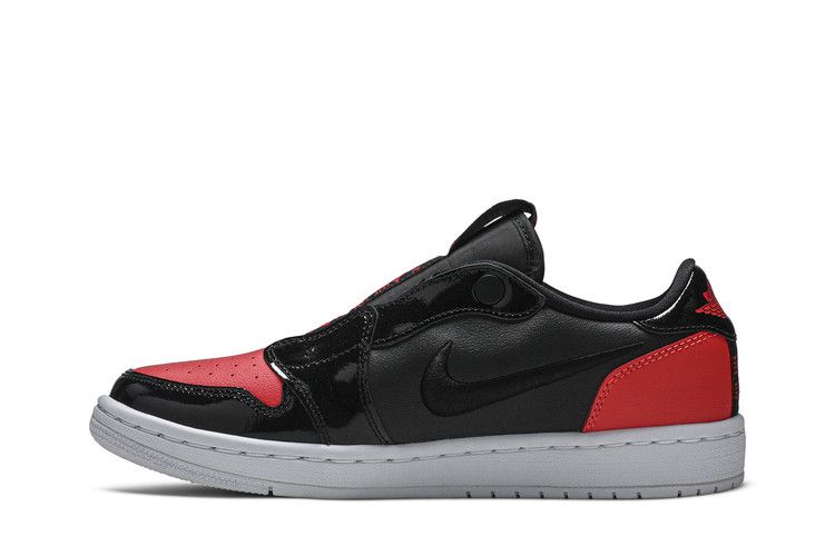 Air Jordan 1 Low Slip Black Hot Punch (Women's)