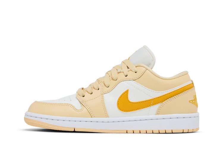 Air Jordan 1 Low Sail Yellow Ochre (Women's)
