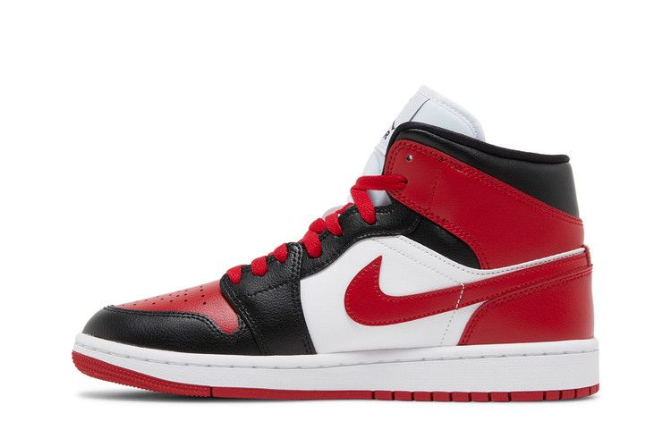 Air Jordan 1 Mid Alternate Bred Toe (Women's)