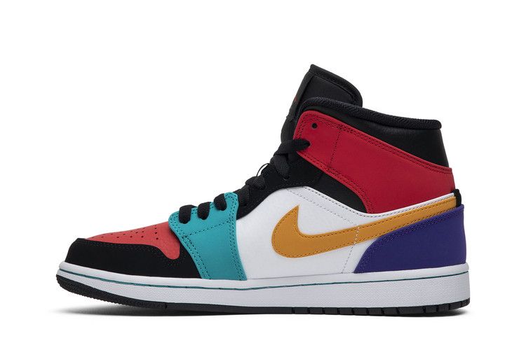 Air Jordan 1 Mid Bred Multi-Color