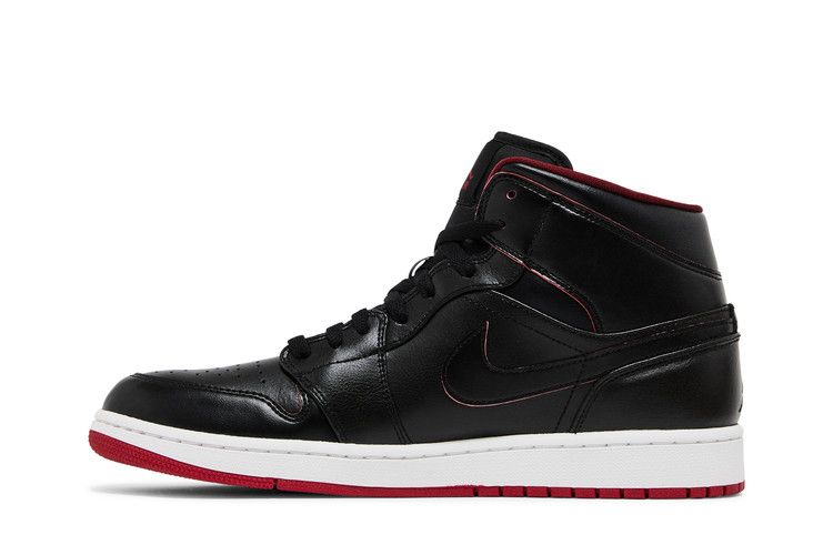 Air Jordan 1 Retro Mid Black Red White