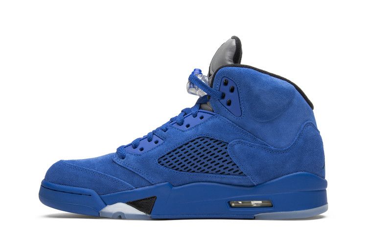 Air Jordan 5 Retro Blue Suede