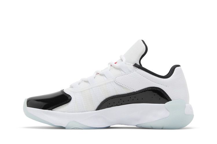 Air Jordan 11 CMFT Low White Black Blue Tint University Red (Women's)