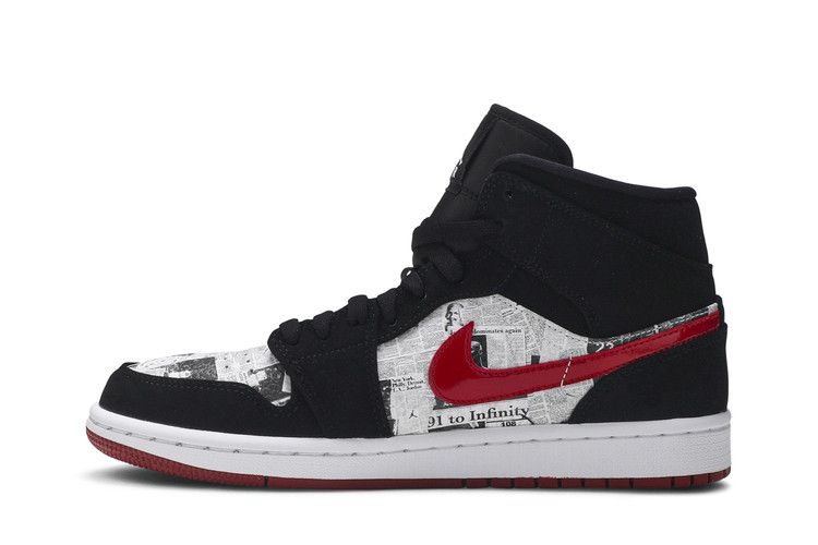 Air Jordan 1 Mid Newspaper Air Times