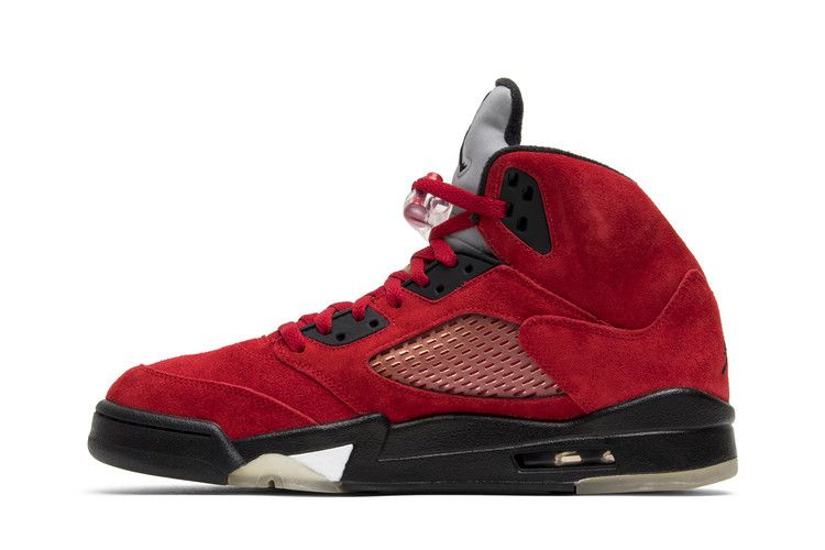 Air Jordan 5 Retro DMP Raging Bull Red Suede