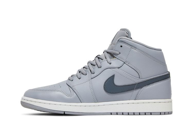 Air Jordan 1 Retro Mid Wolf Grey Cool Grey
