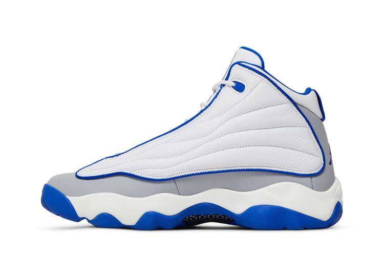 Air Jordan Pro Strong White Royal Grey