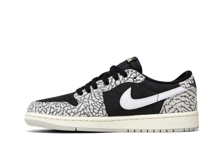 Air Jordan 1 Retro Low OG Black Cement (Women's)