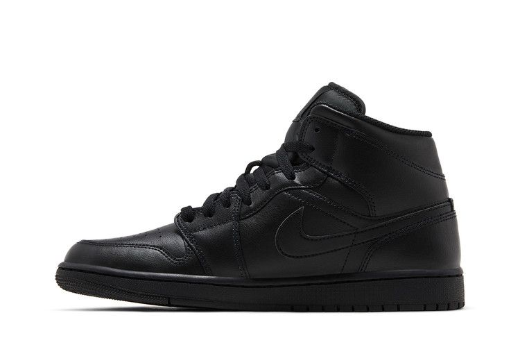 Air Jordan 1 Mid Triple Black
