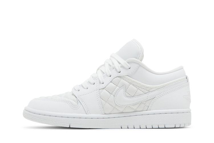 Air Air Jordan 1 Low Quilted White (Women's)