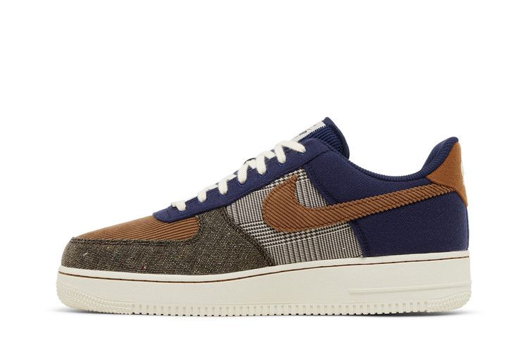 Nike Air Force 1 Low '07 PRM Tweed Midnight Navy Corduroy Sneakers