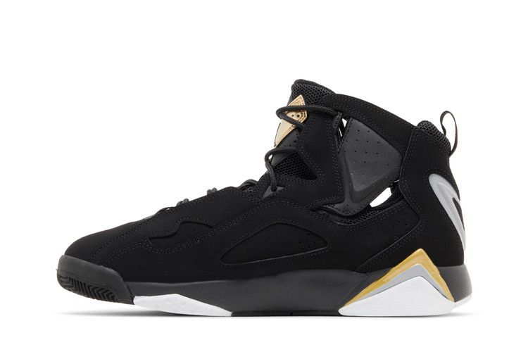Air Jordan True Flight Black Metallic Gold