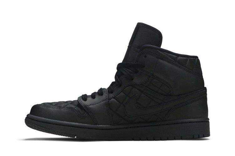 Air Jordan 1 Mid SE Quilted Black (Women's)