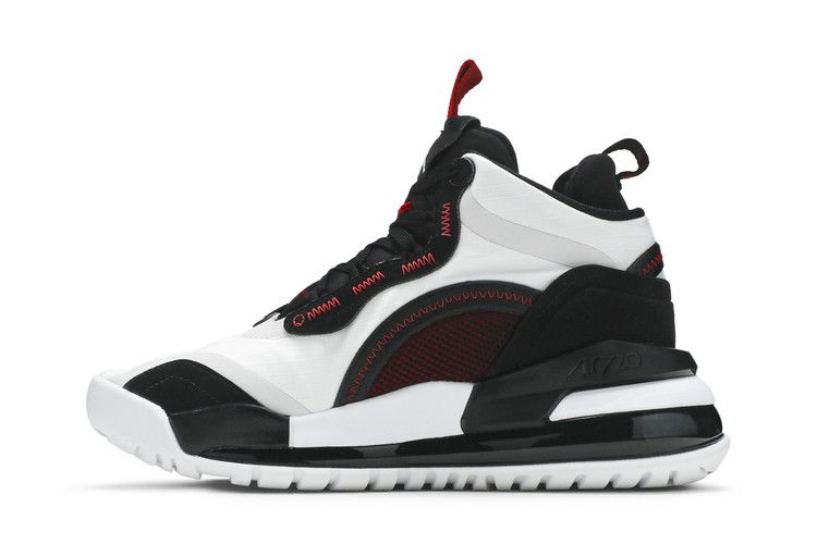 Air Jordan Aerospace 720 White Gym Red Black