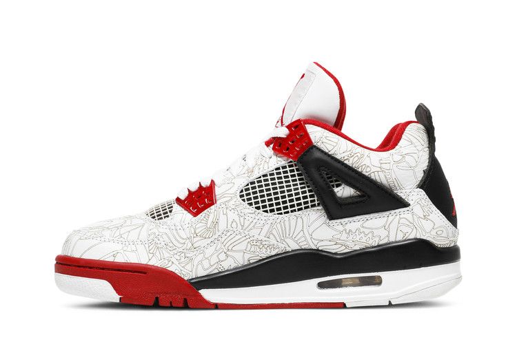 Air Jordan 4 Retro White Laser