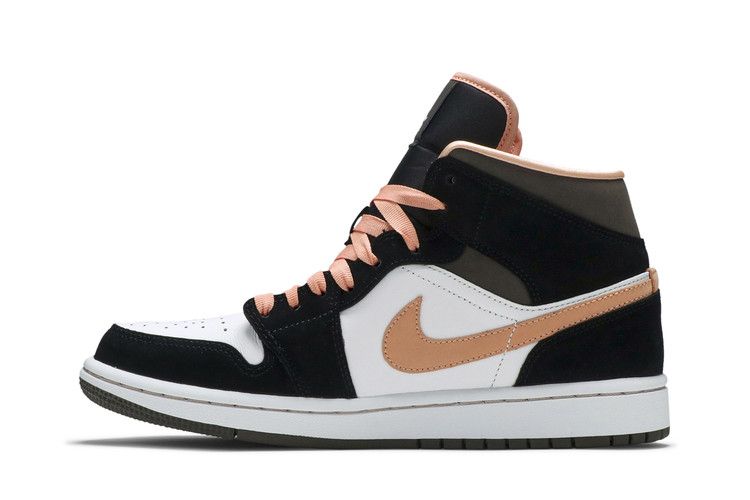 Air Jordan 1 Mid Peach Mocha (Women's)