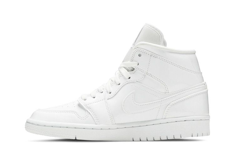 Air Jordan 1 Mid Triple White (Women's)