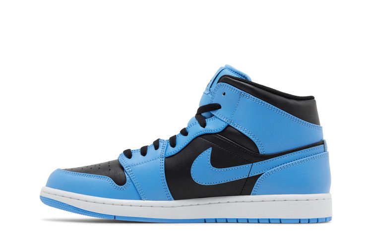 Air Jordan 1 Mid University Blue Black