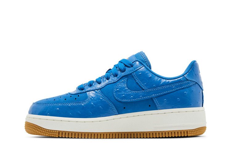 Nike Air Force 1 Low '07 LX Blue Ostrich (Women's) Sneakers