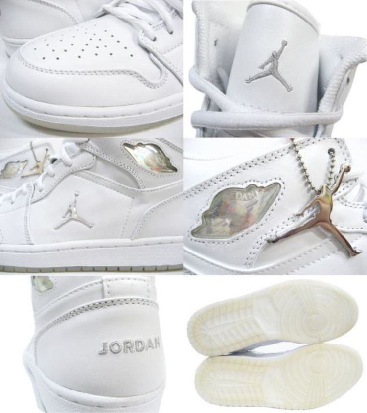 Air Jordan 1 Retro White Chrome (2002)