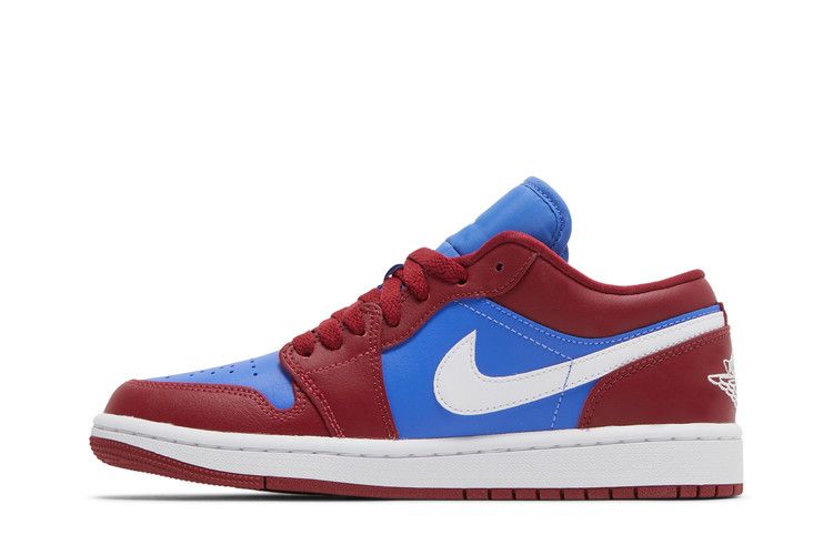 Air Jordan 1 Low Pomegranate Medium Blue (Women's)