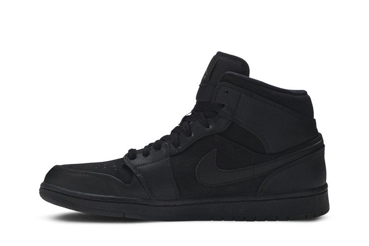 Air Jordan 1 Mid Triple Black (2014)